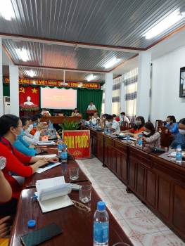 Sở Tư pháp Bình Phước tổ chức hội nghị công chức, viên chức và người lao động năm 2021