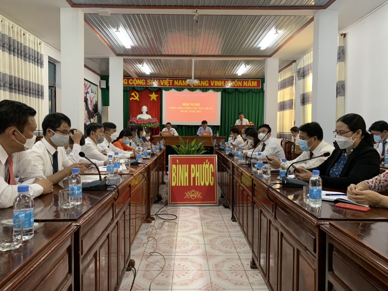 Sở Tư pháp tổ chức Hội nghị tổng kết công tác xây dựng Đảng năm 2021, triển khai nhiệm vụ năm 2022.