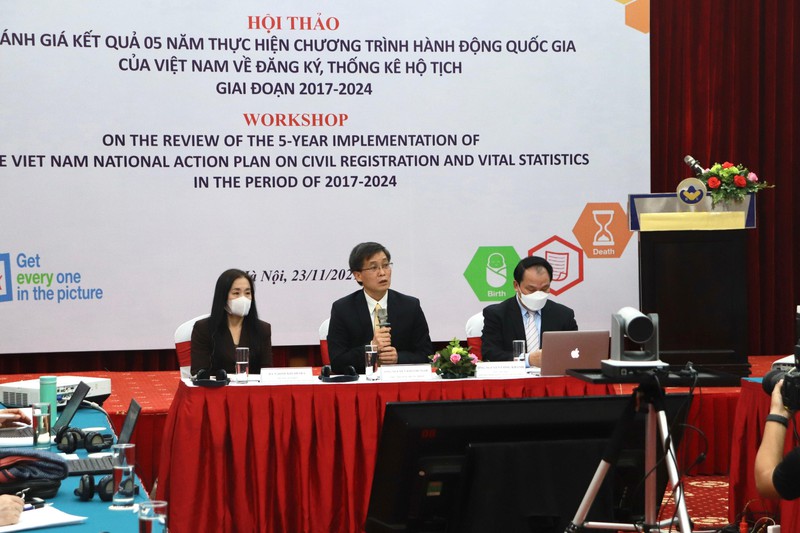 BÌNH PHƯỚC THAM DỰHỘI THẢO TRỰC TUYẾN ĐÁNH GIÁ KẾT QUẢ 05 THỰC HIỆN CHƯƠNG TRÌNH HÀNH ĐỘNG QUỐC GIA VỀ ĐĂNG KÝ VÀ THỐNG KÊ HỘ TỊCH