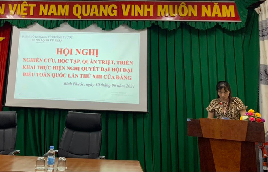 Hội nghị nghiên cứu, học tập, quán triệt Nghị quyết Đại hội đại biểu toàn quốc XIII của Đảng